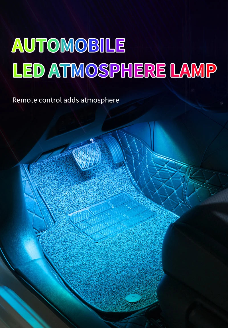 Car Ambient Foot Strip Light