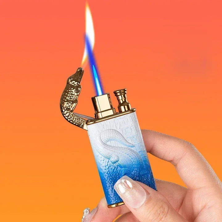 Embossed Dragon Dual Fire Lighter