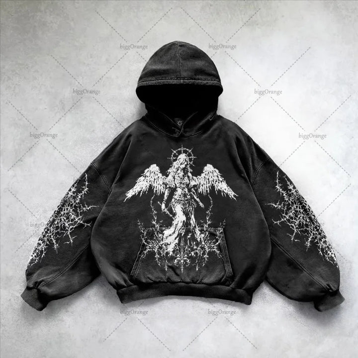 Gothic Punk Style Hoodie