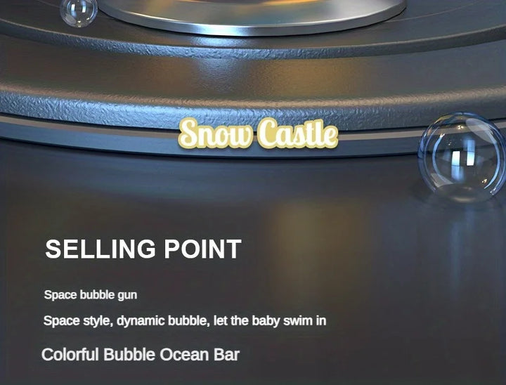 Portable Electric Automatic Bubble Gun