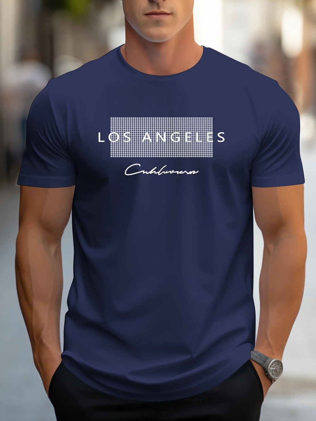 LA Graphic Cotton Tee