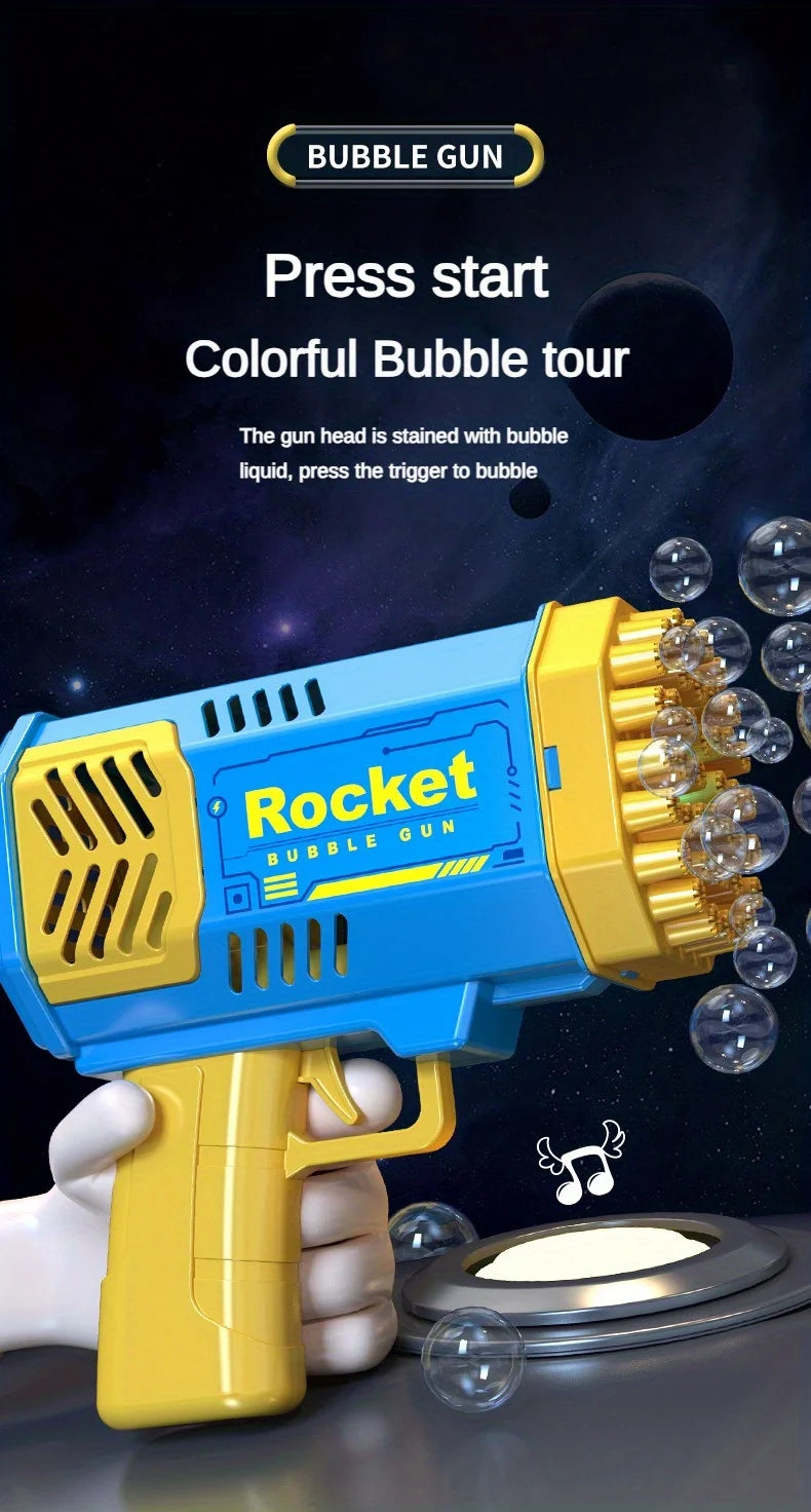 Portable Electric Automatic Bubble Gun