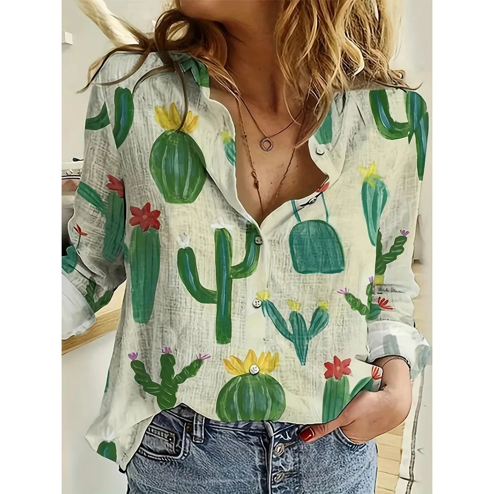 New Fashionable Loose Single-Breasted Shirt Elegant Long-Sleeved Basic Shirts For Women Clothing Spring Summer Button Shirts