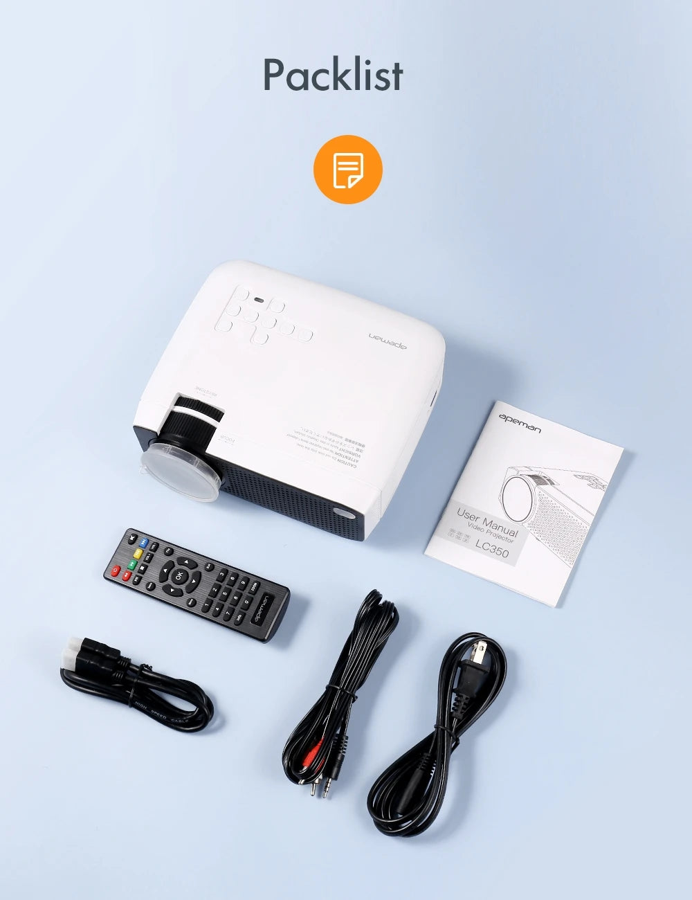 apeman LC350 Mini Projector