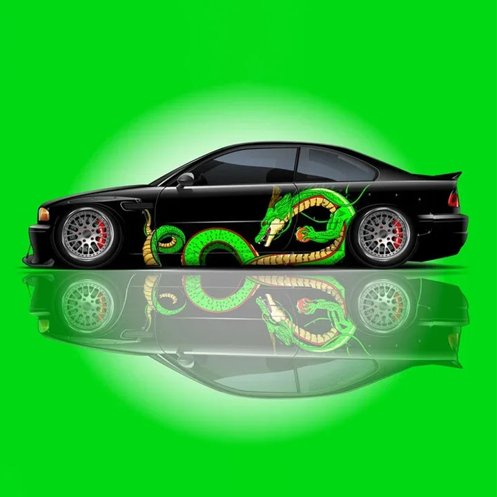 Shenron Car  Chinese Dragon Sticker