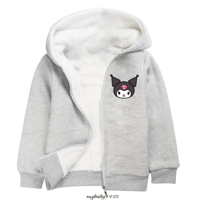 Kuromi Melody Warm Zip