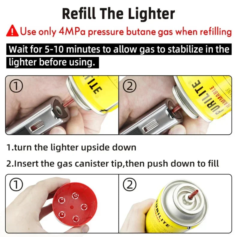 Butane Gas Turbo Spray Gun