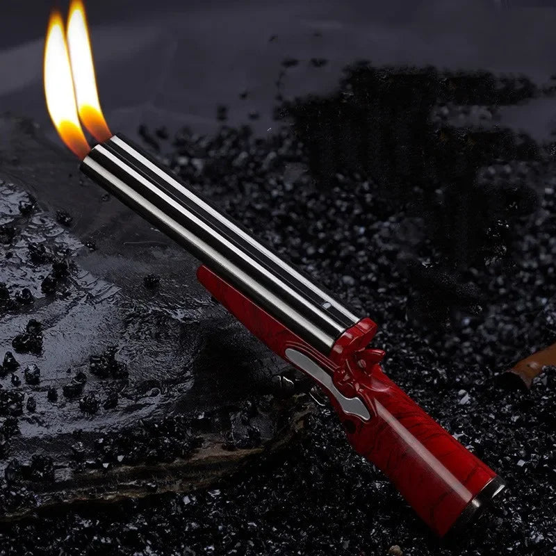 Mini Gun Dual Flames Lighter