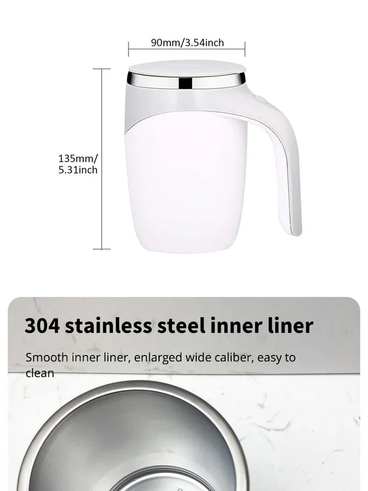 Automatic Rechargeable Stirring Mug