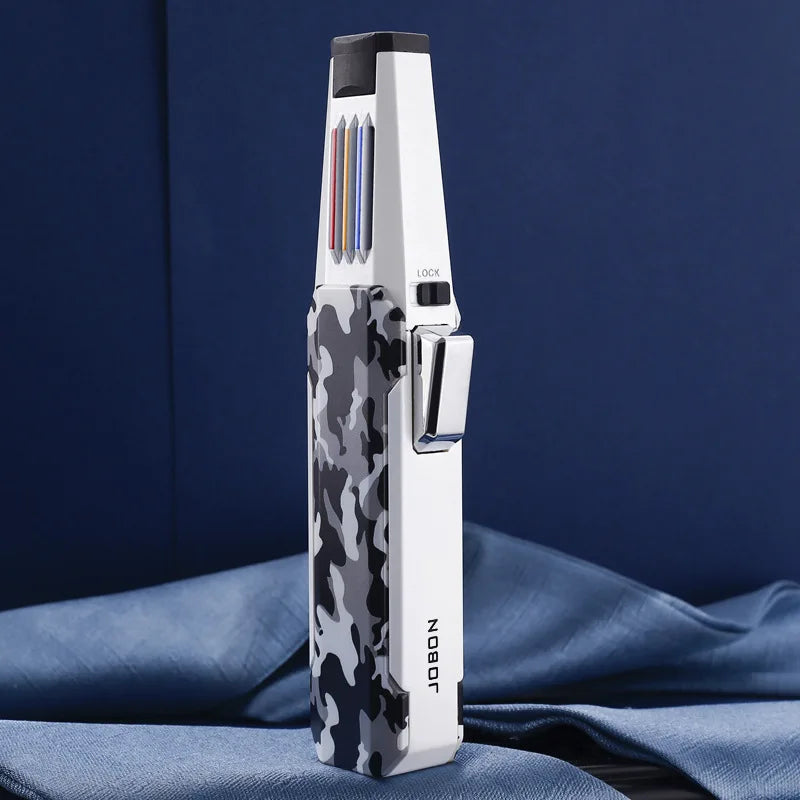 Metal Outdoor Windproof Butane Gas Lighter