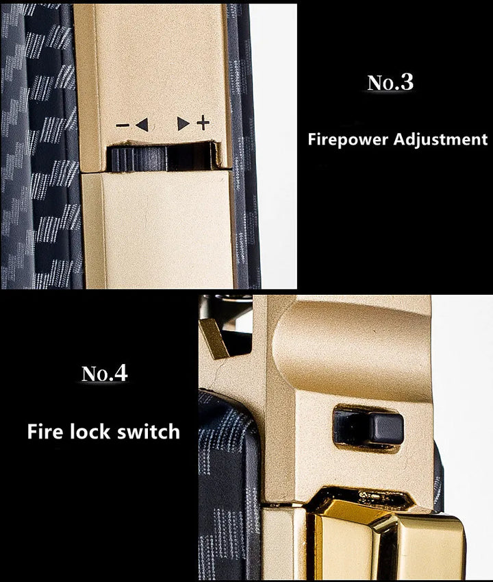 Metal Outdoor Windproof Butane Gas Lighter