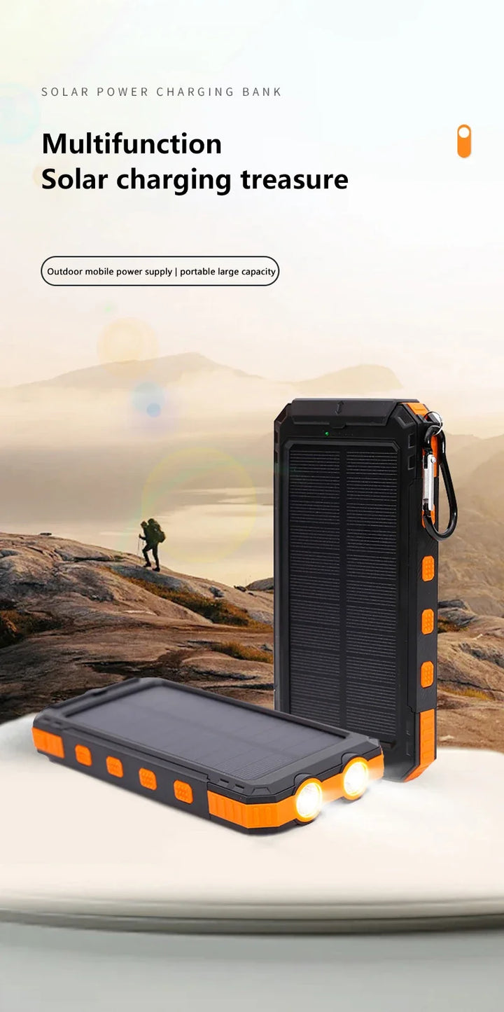 200000mAh Solar Power Bank