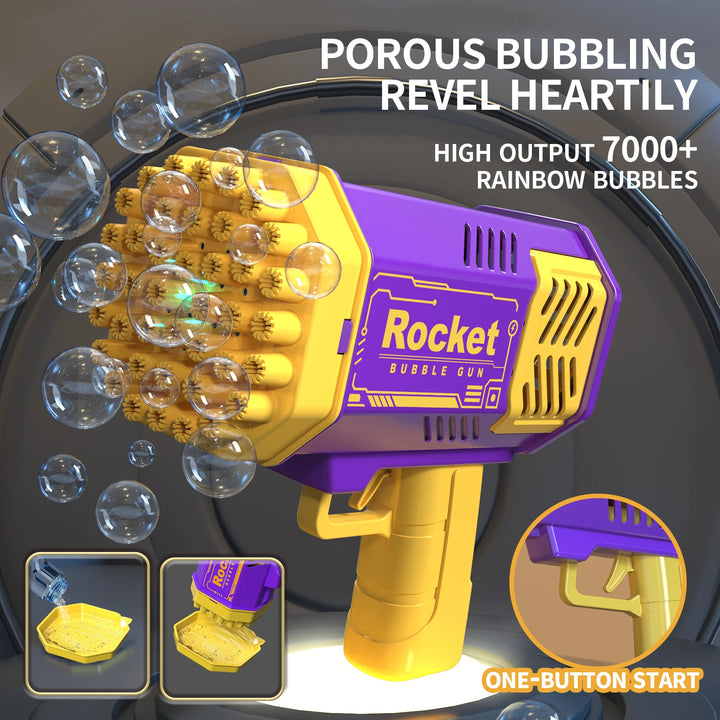 Portable Electric Automatic Bubble Gun