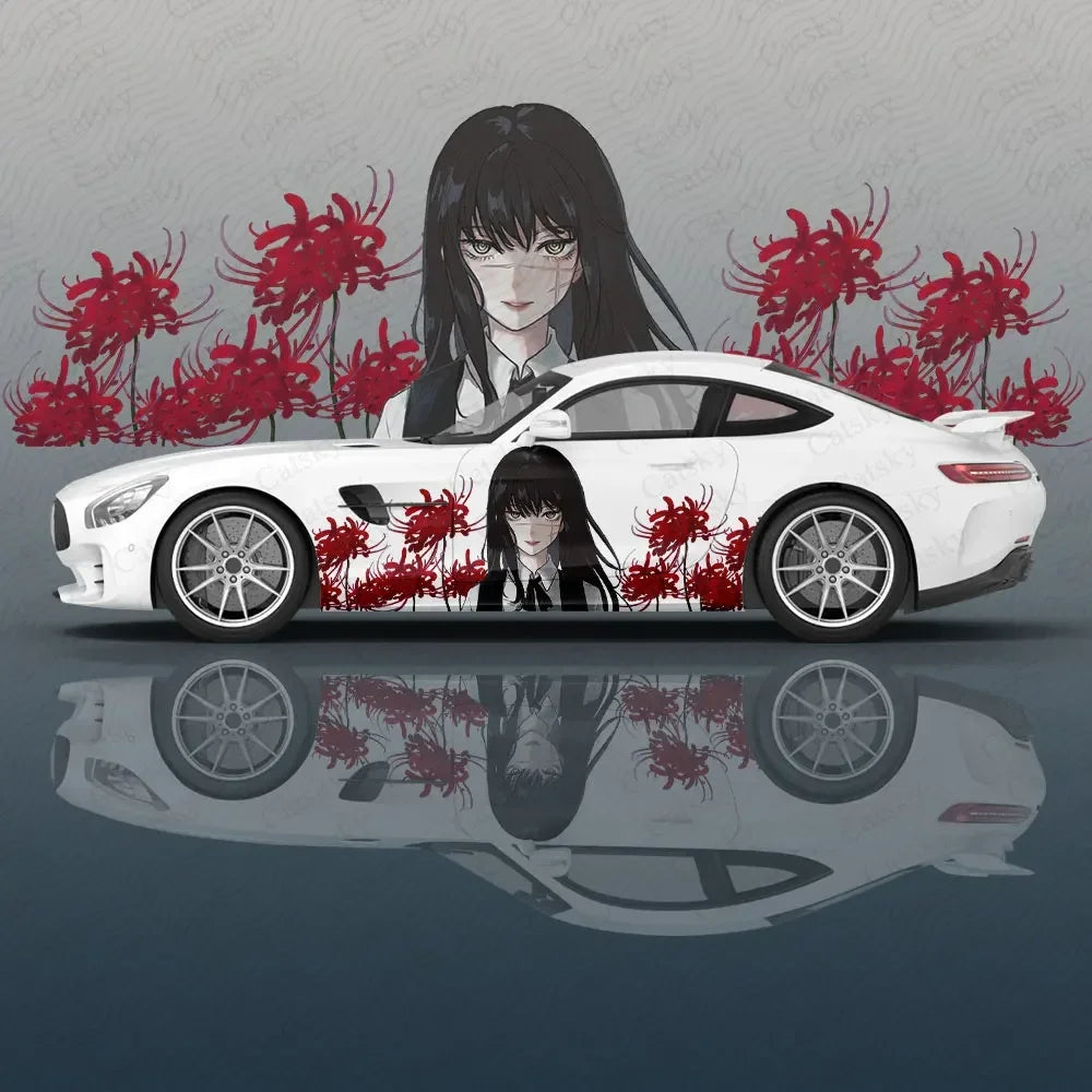 Mitaka Asa Anime Car Body Sticker