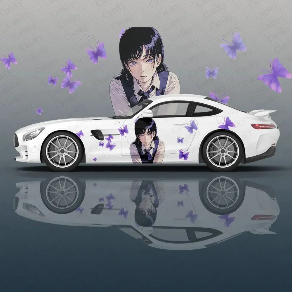 Mitaka Asa Anime Car Body Sticker