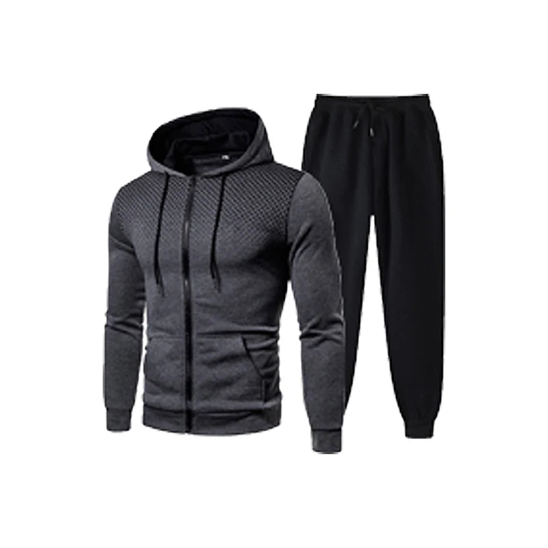 2023 Autumn and Winter New European and American men's hoodie and pants set