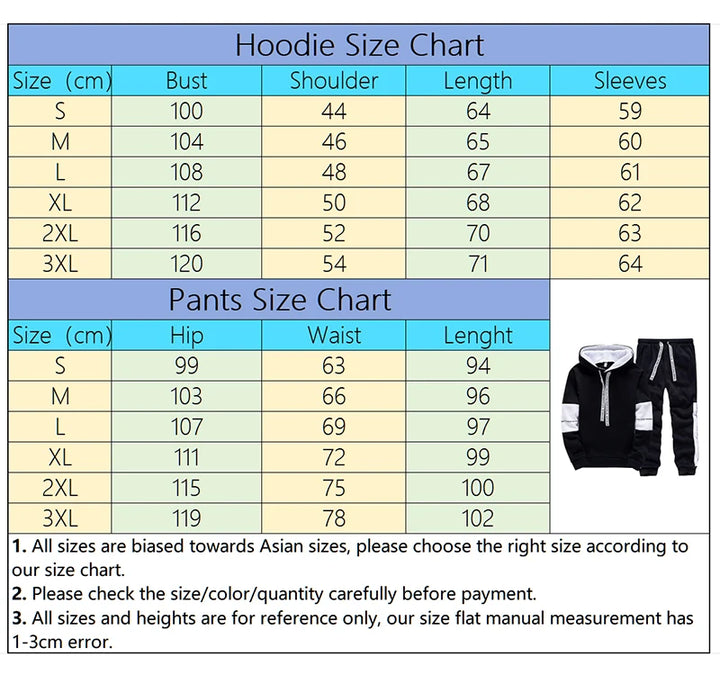 Hoodies for Men. Versatile Sweatpants.