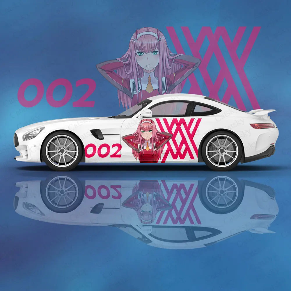 Anime Darling FranXX Car Wrap