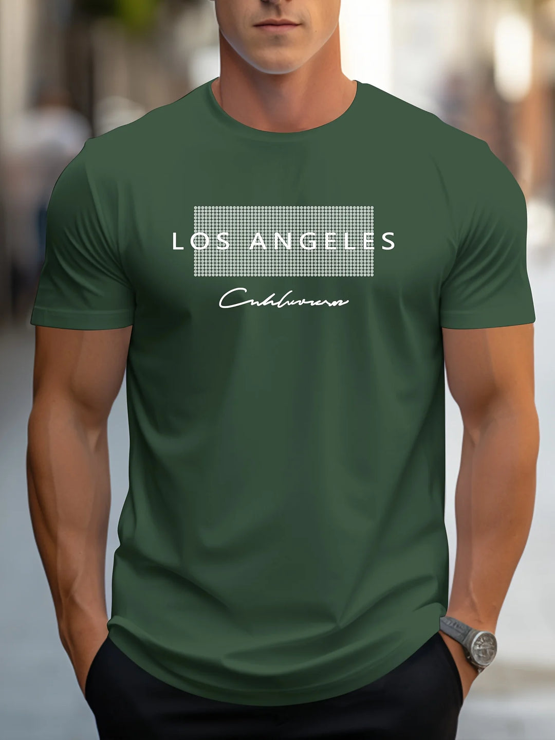 LA Graphic Cotton Tee