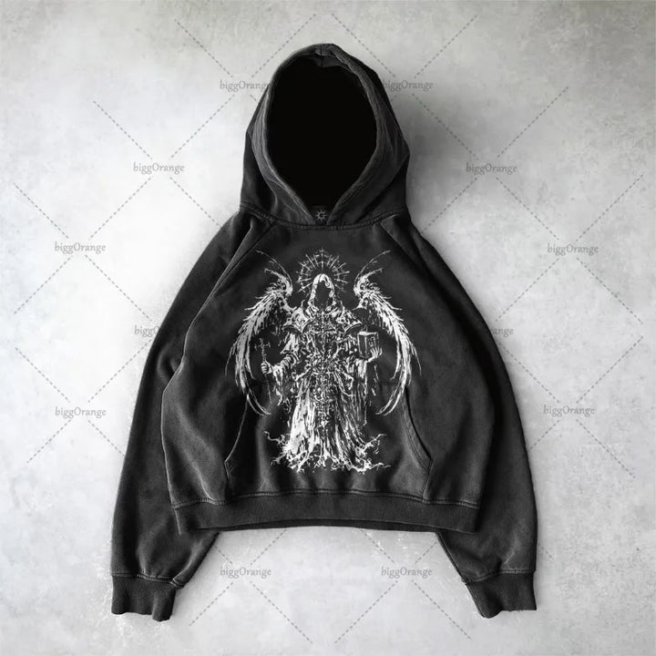 Gothic Punk Style Hoodie