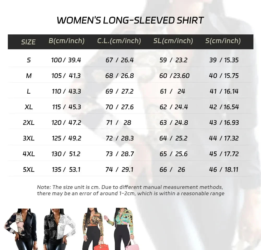 Women's 2024 New 3d Christmas Printed Long Sleeve Shirts Elegant Lapel Long Sleeve Top Winter Spring Single-Breasted Basic Shirt