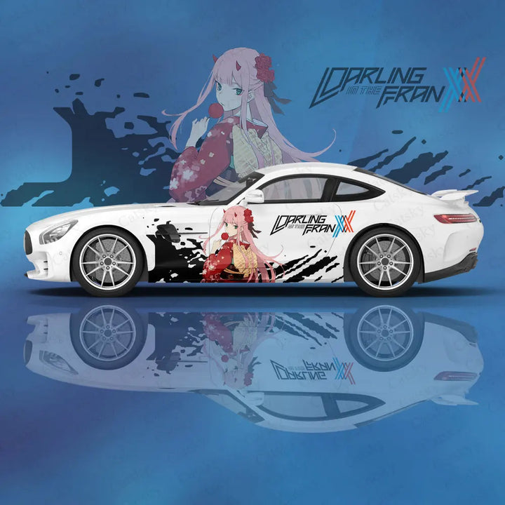 Anime Darling FranXX Car Wrap