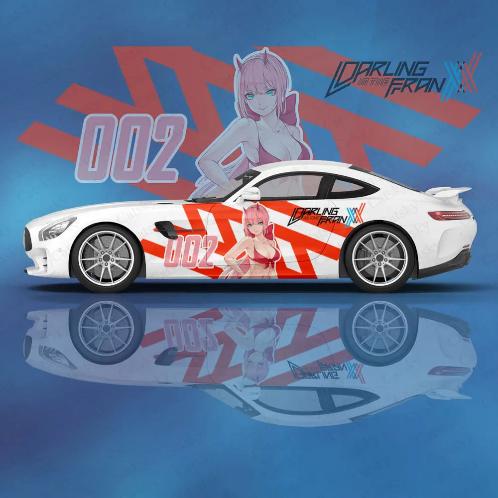 Anime Darling FranXX Car Wrap