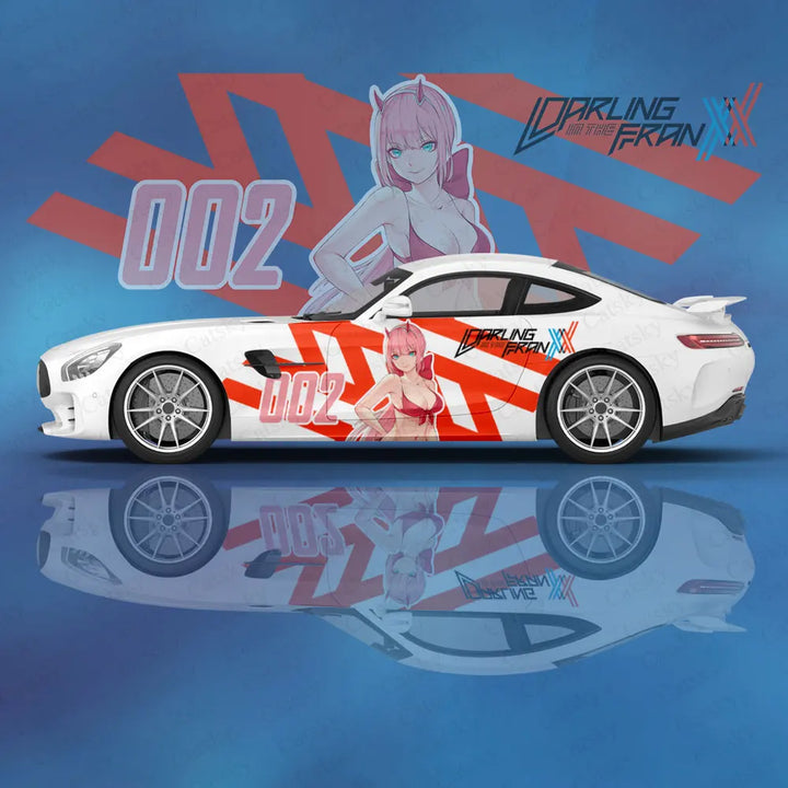 Anime Darling FranXX Car Wrap