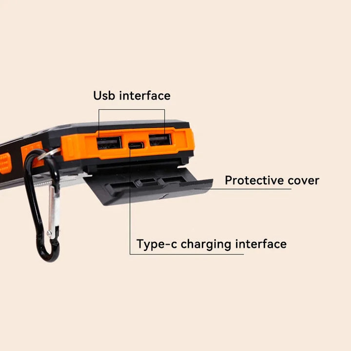 200000mAh Solar Power Bank