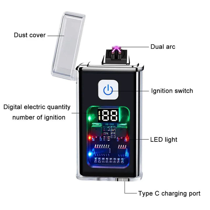 Stylish Rechargeable Electric Lighter