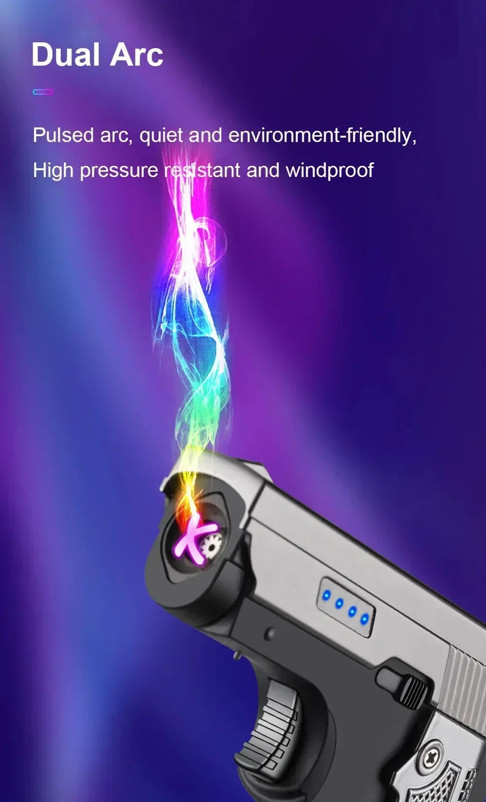 Electric Dual Flame Lighter