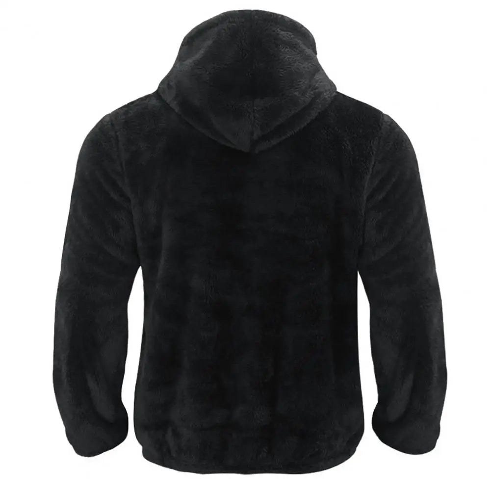 Men's stylish hooded winter coat