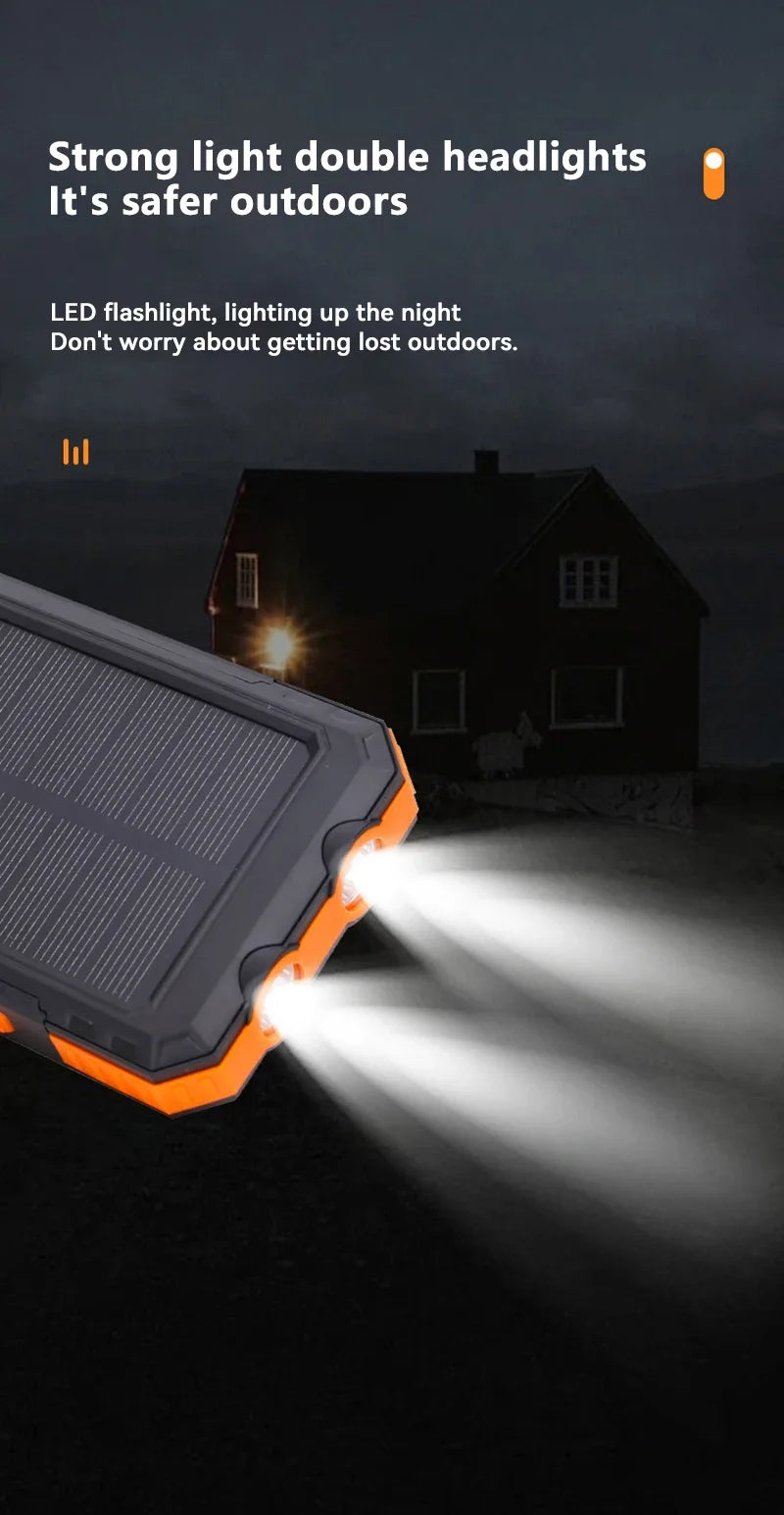 200000mAh Solar Power Bank