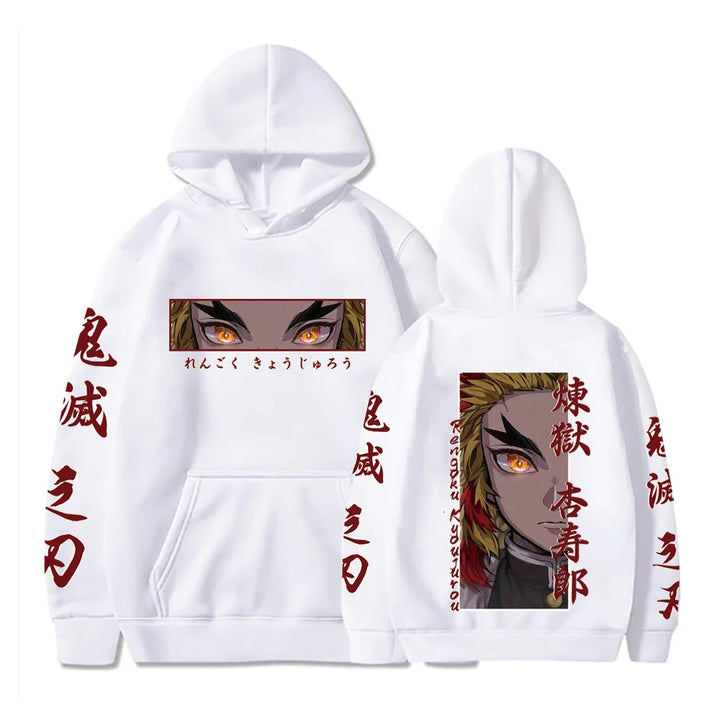Rengoku Flame Hoodie – Cozy Otaku Fashion
