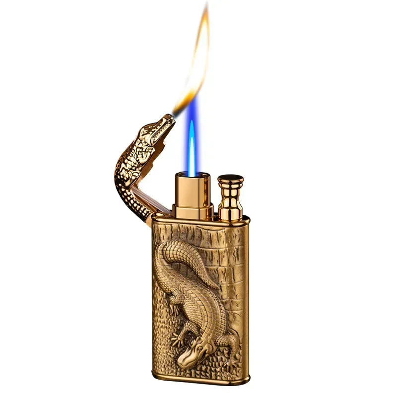 Embossed Dragon Dual Fire Lighter