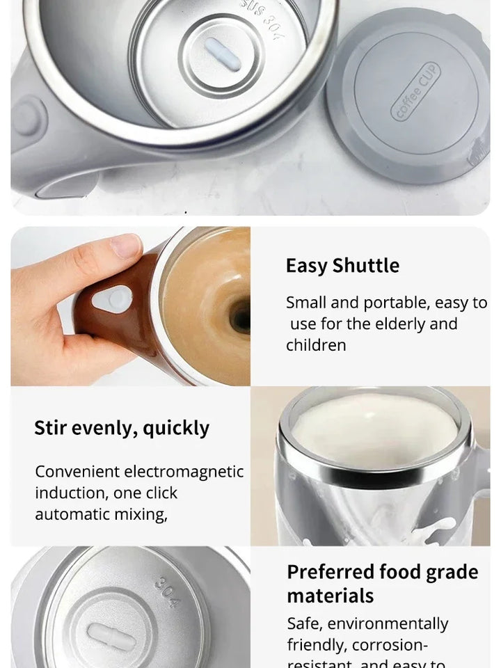 Automatic Rechargeable Stirring Mug