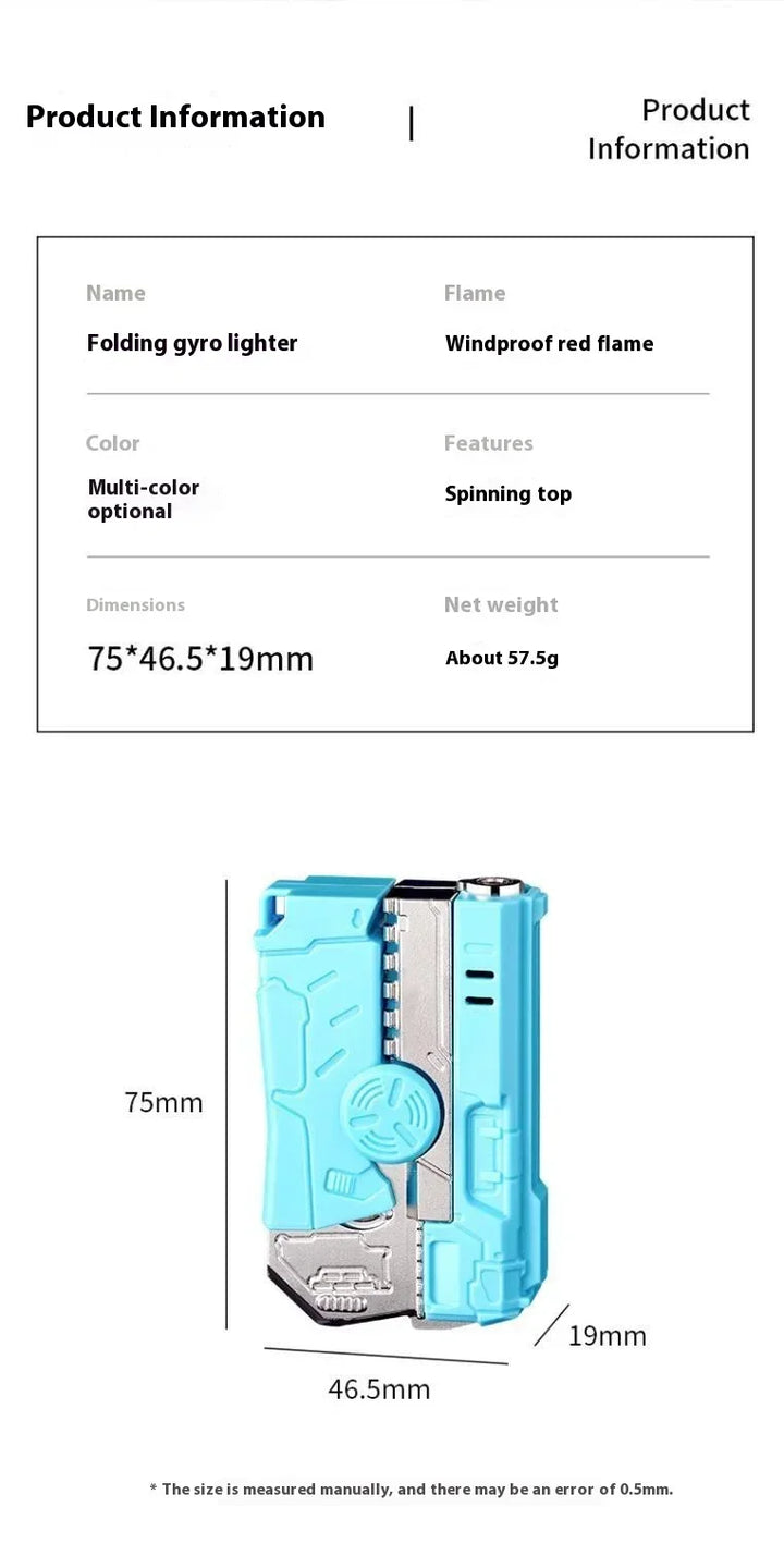 New Windproof Deformable Gun Lighter