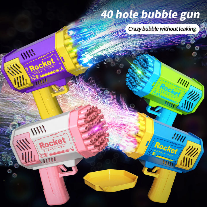 Portable Electric Automatic Bubble Gun