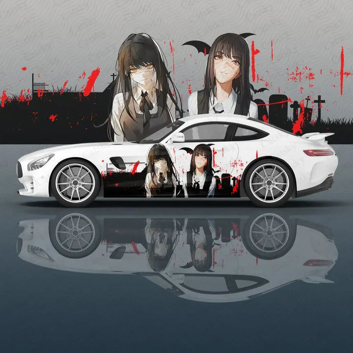 Mitaka Asa Anime Car Body Sticker