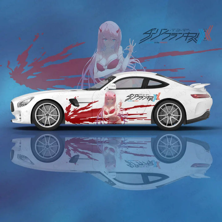 Anime Darling FranXX Car Wrap